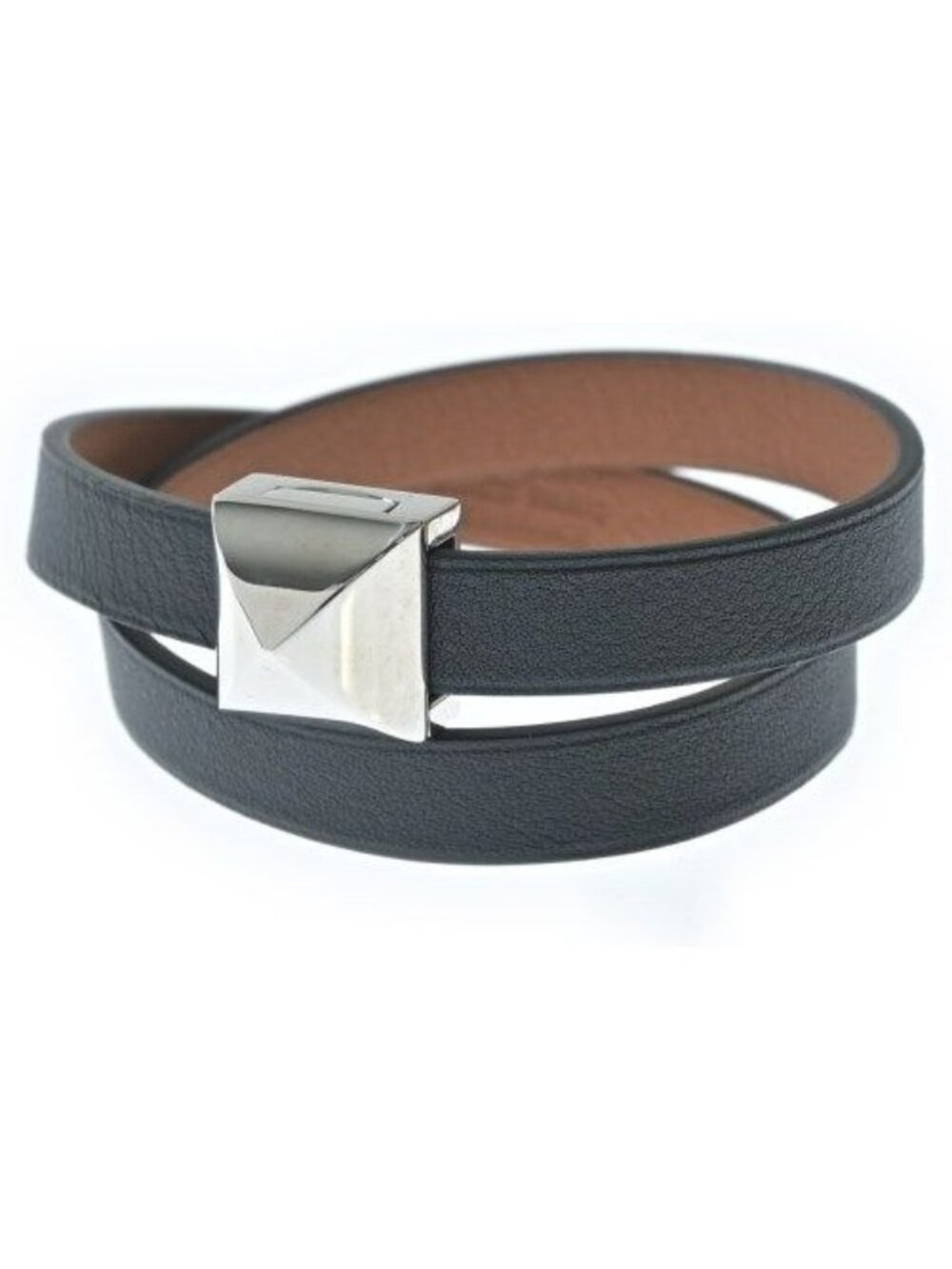 Hermes Bracelet Bangle Black